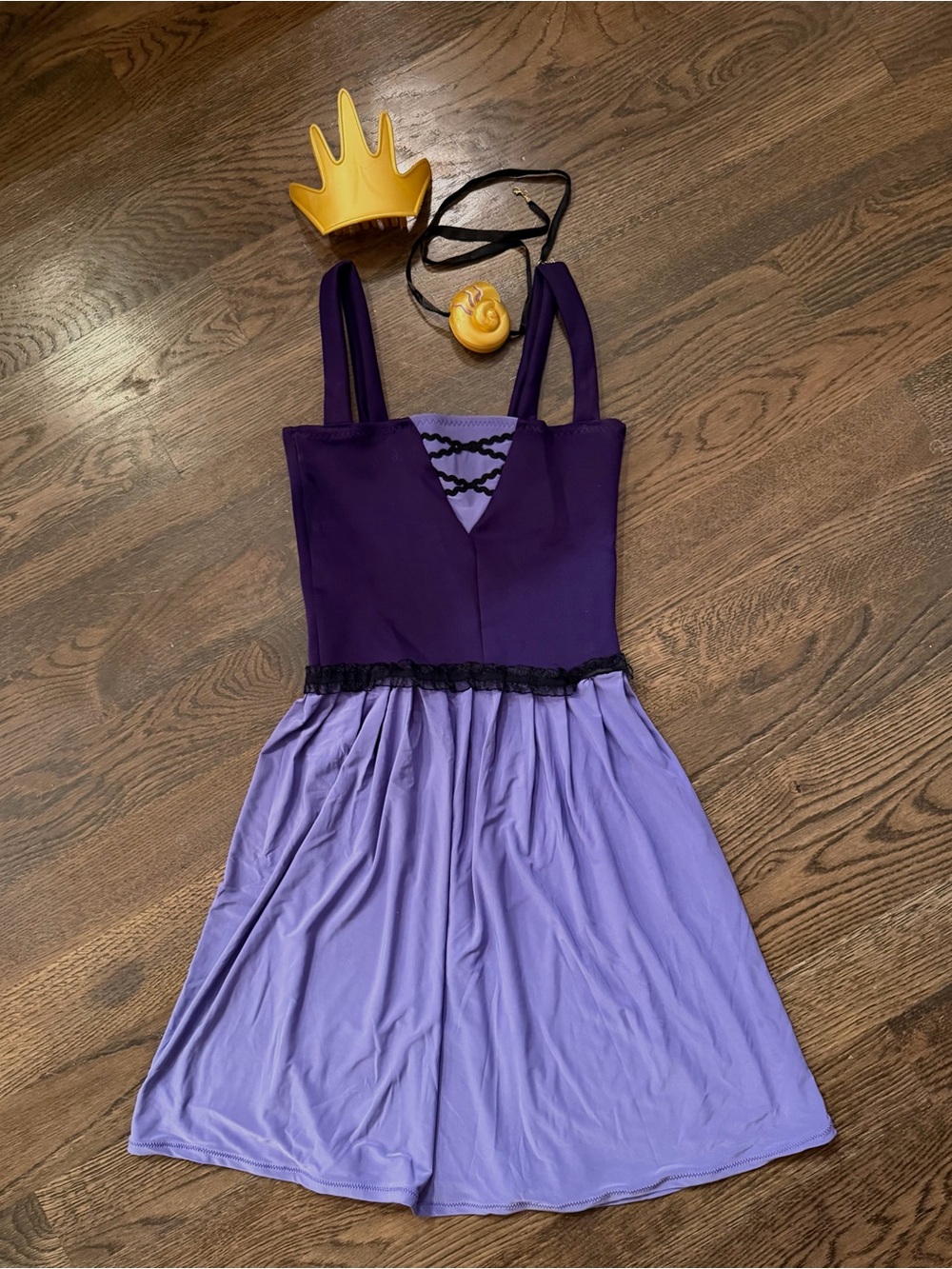 Vanessa (Human Ursula) from The Little Mermaid Cosplay Halloween Costume